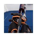 Rod Armour Baitcast Edition Fishing Reel Cover, black and orange